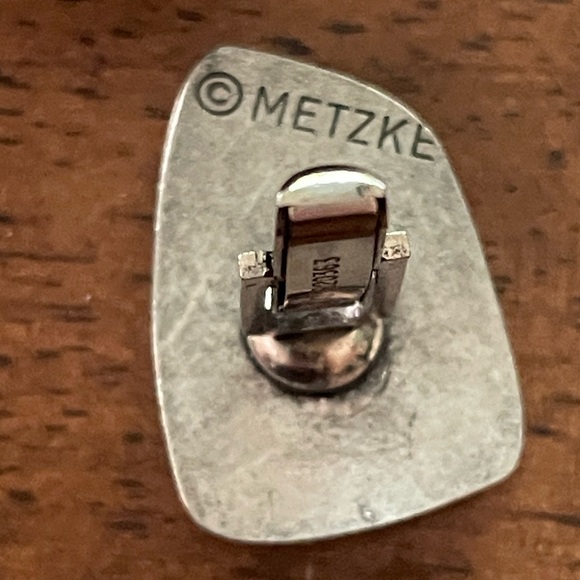 Metzke Pewter Fisherman’s Cufflinks and Trinket Box Set - Picture 2 of 4